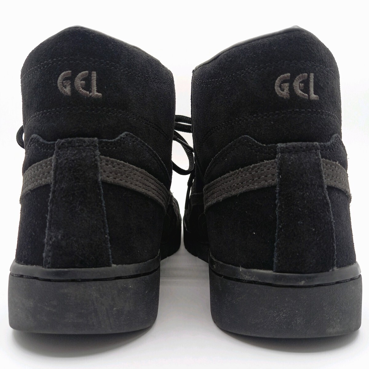 美品】ASICS asics アシックス gel ptg mt スエード 黒 ブラック 美品】ASICS asics アシックス gel ptg mt スエード 黒 ブラック