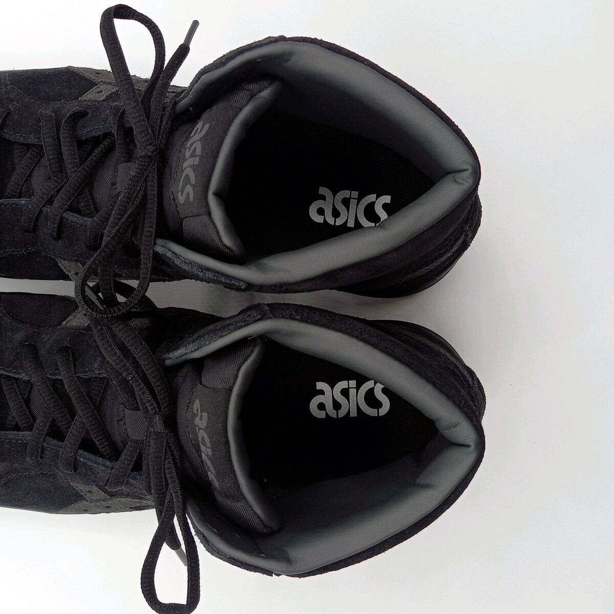 美品】ASICS asics アシックス gel ptg mt スエード 黒 ブラック 美品】ASICS asics アシックス gel ptg mt スエード 黒 ブラック