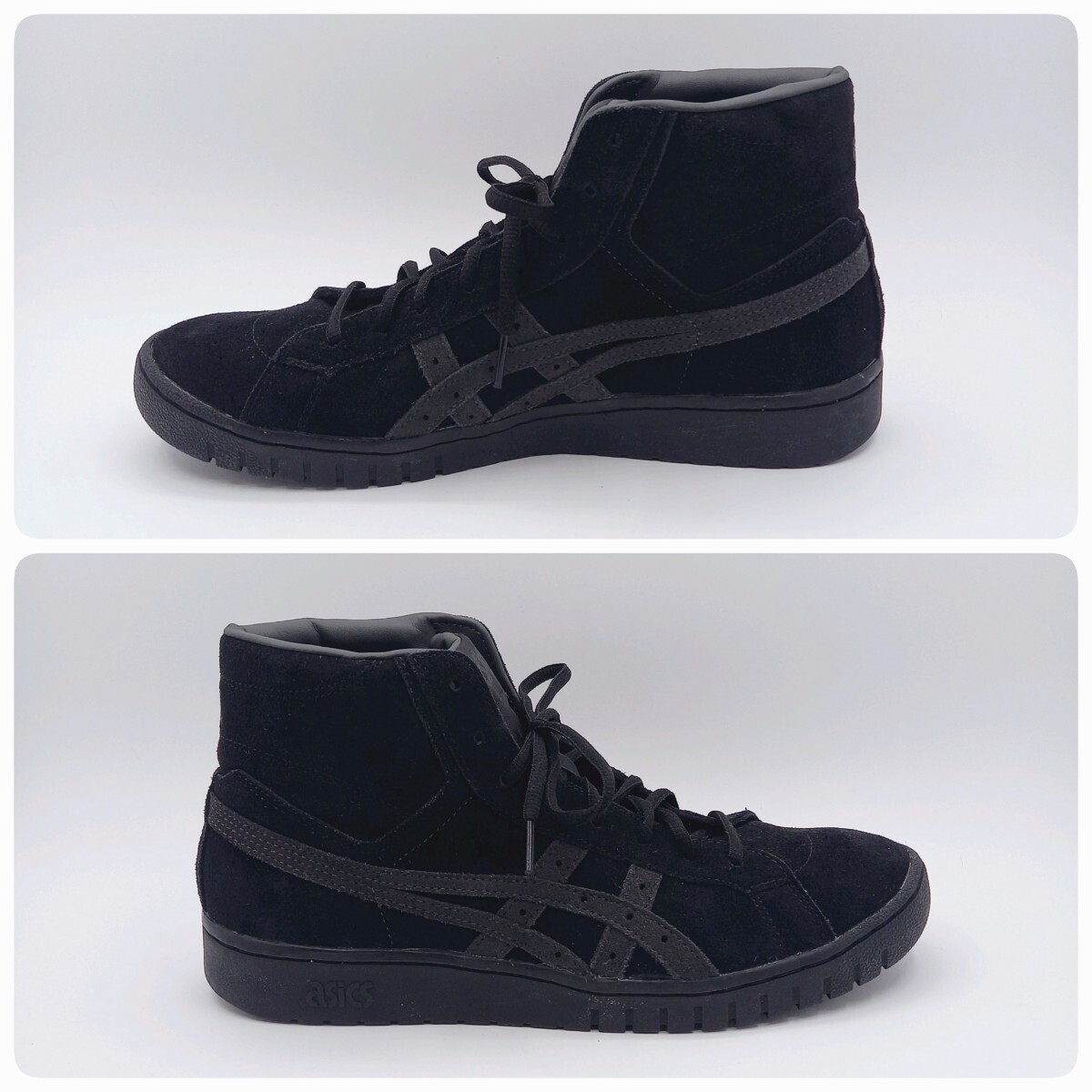 美品】ASICS asics アシックス gel ptg mt スエード 黒 ブラック 美品】ASICS asics アシックス gel ptg mt スエード 黒 ブラック