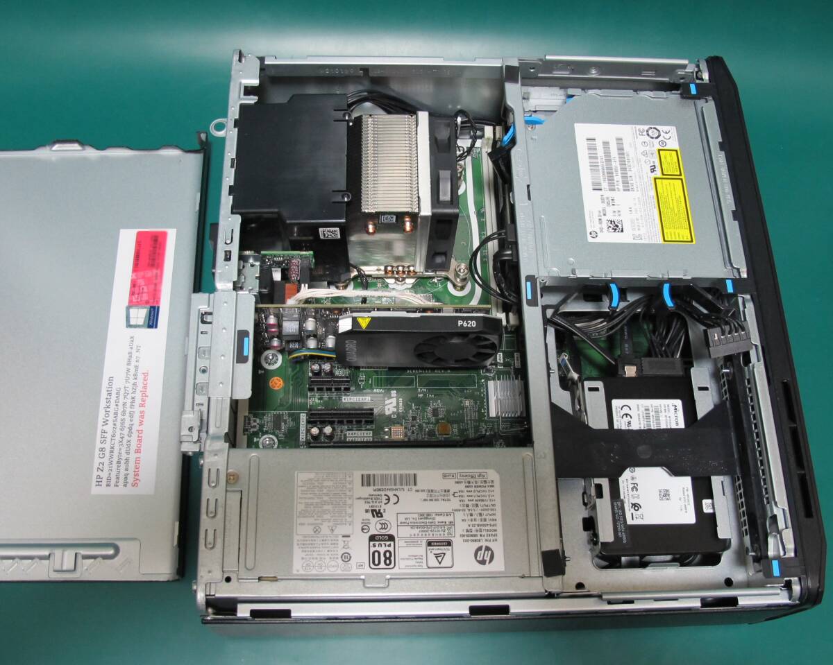 【ジャンク・修理品】HP Z2 G8 SFF Workstation （i7-11700 , 32GB , P620)  Windows11 の画像3