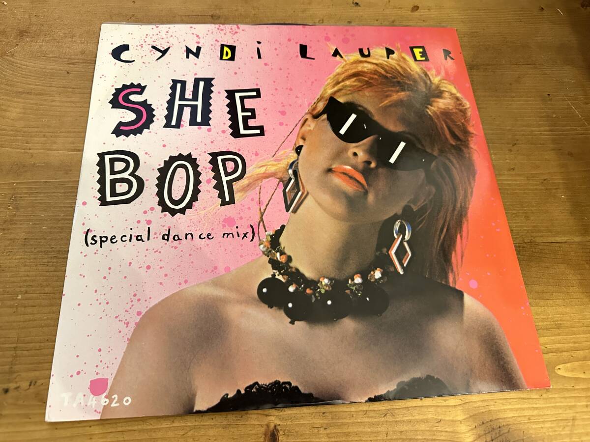 12”★Cyndi Lauper / She Bop / シンセ・ポップ・ディスコ！の画像1