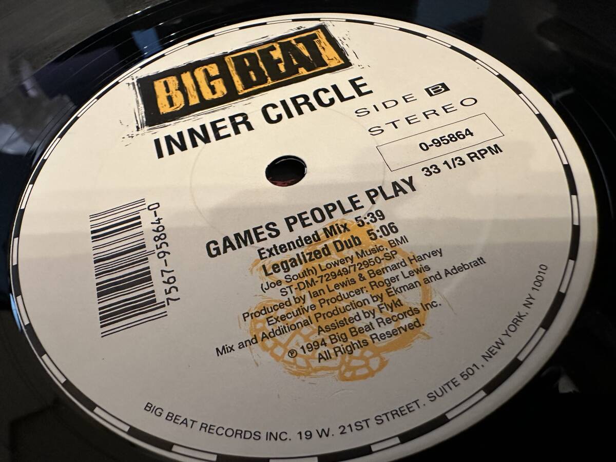 12”★Inner Circle / Games People Play / レゲエ・ヒット！の画像4