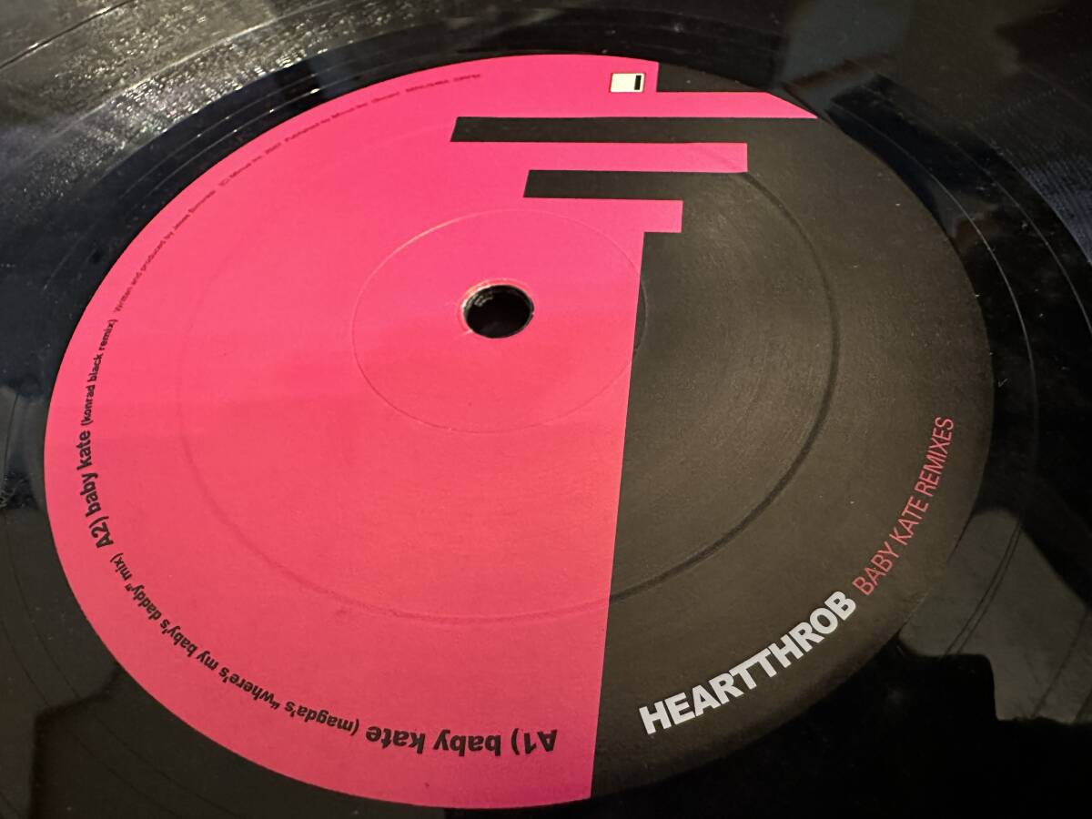 12”★Heartthrob / Baby Kate Remixes / ミニマル / テック・ハウス！Plastikman / Sascha Funke / Konrad Black / Magda の画像1