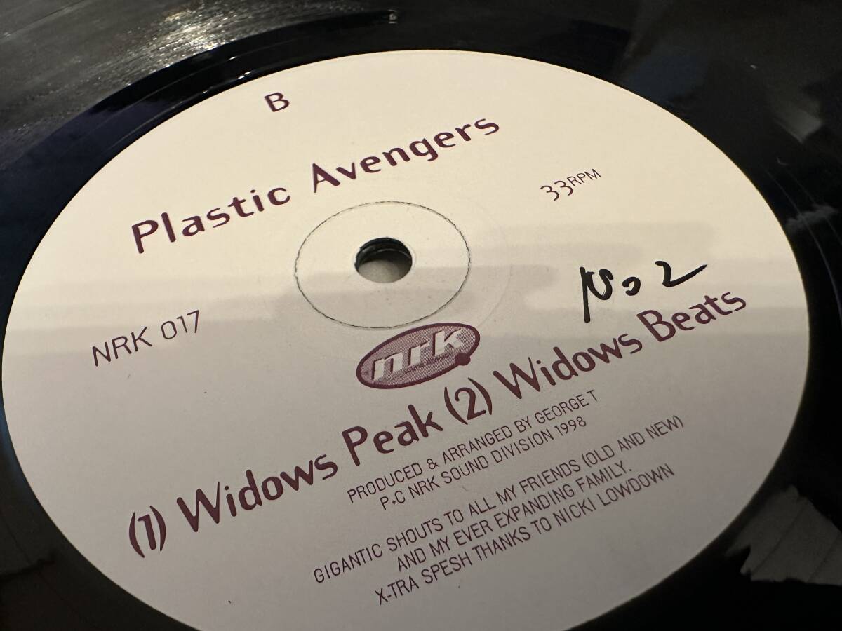 12”★Plastic Avengers / All I Want / ディスコ・ハウス！の画像2