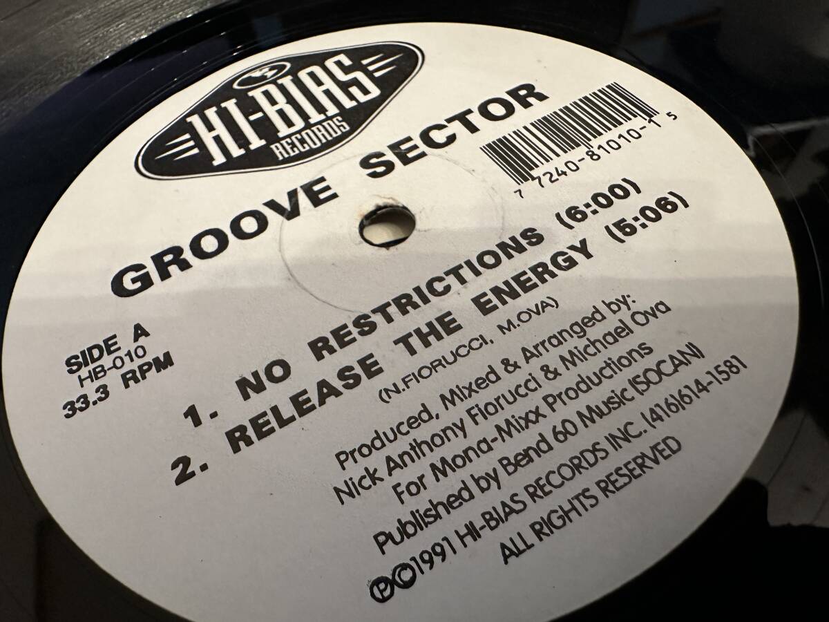 12”★Groove Sector ,F.U.S.E.,Texas Audio / No Restrictions / F.U. / Assassin / テクノ・ハウス・クラシック！の画像2