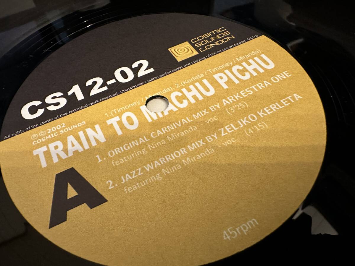 12”★Arkestra One / Train To Machu Pichu / クラブ・ジャズ！_画像4