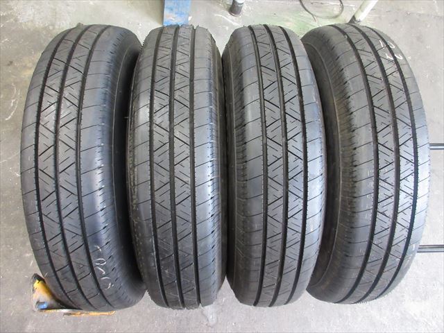 送料無料　新車外し　195/85R16　ヨコハマ　RY118　2023年製　4本セット　イボ付き　バリ溝_画像1