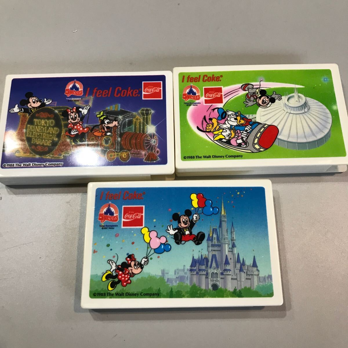  Coca Cola × Disney Land 5 anniversary commemoration cassette tape present condition delivery 