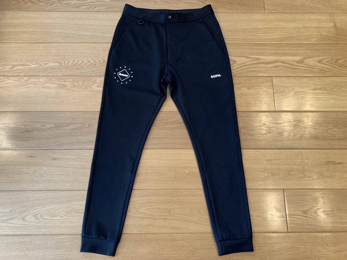 F.C.Real Bristol エフシーリアルブリストル 2022AW PDK RIBBED PANTS PDKリブパンツ M 黒 美品の画像1