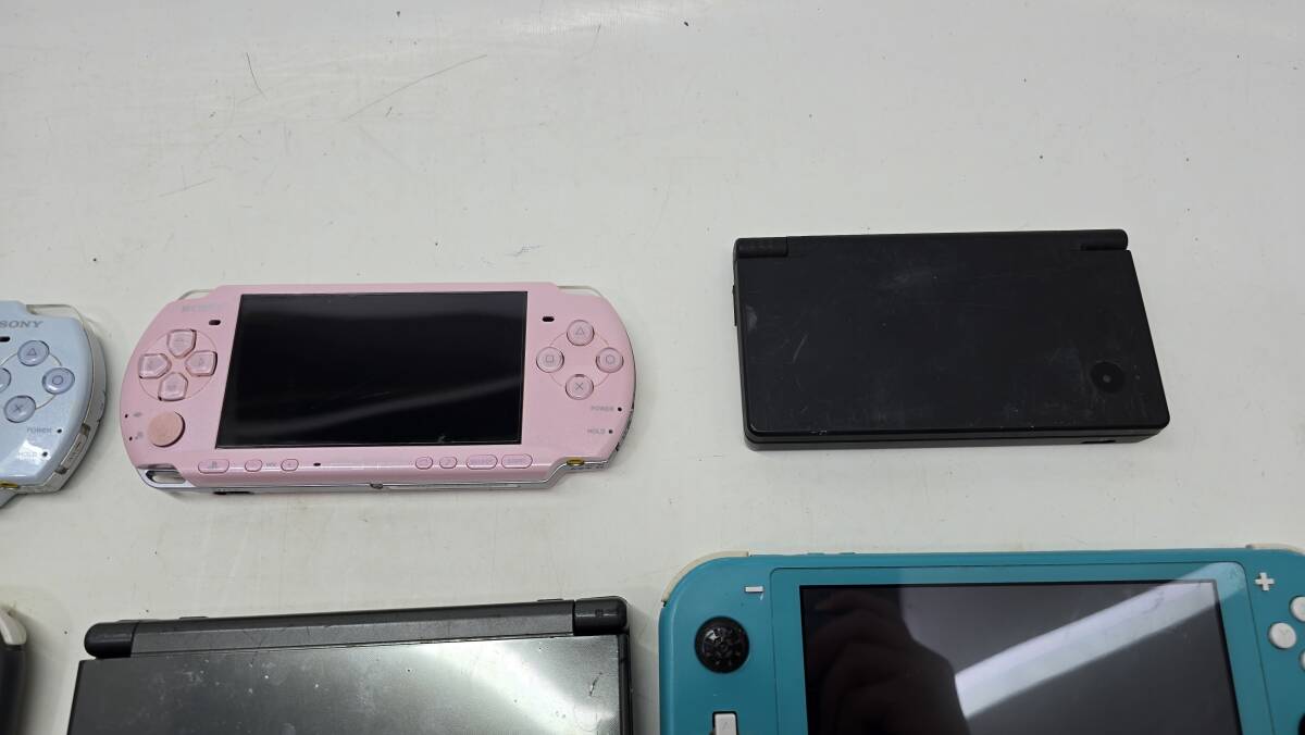 【1418】1円~ 携帯 ゲームハード まとめ Switch Lite new 3DS LL 3DS DS GBA SP PSP-3000 未動確 ジャンク品の画像2