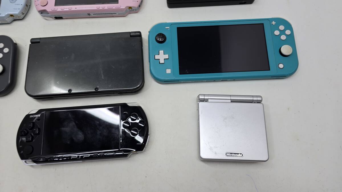 【1418】1円~ 携帯 ゲームハード まとめ Switch Lite new 3DS LL 3DS DS GBA SP PSP-3000 未動確 ジャンク品の画像3