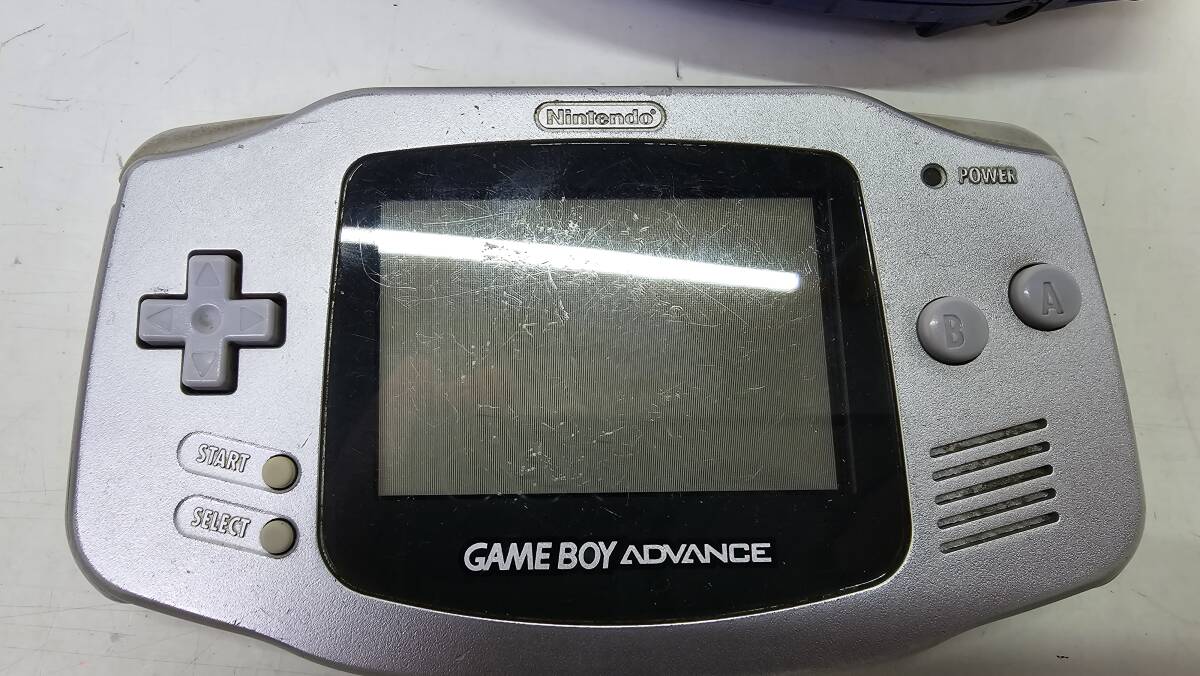 【1436】1円~ Nintendo GAME BOY COLOR GAME BOY ADVANCE AGB-001 3点セット 未動確 ジャンク品