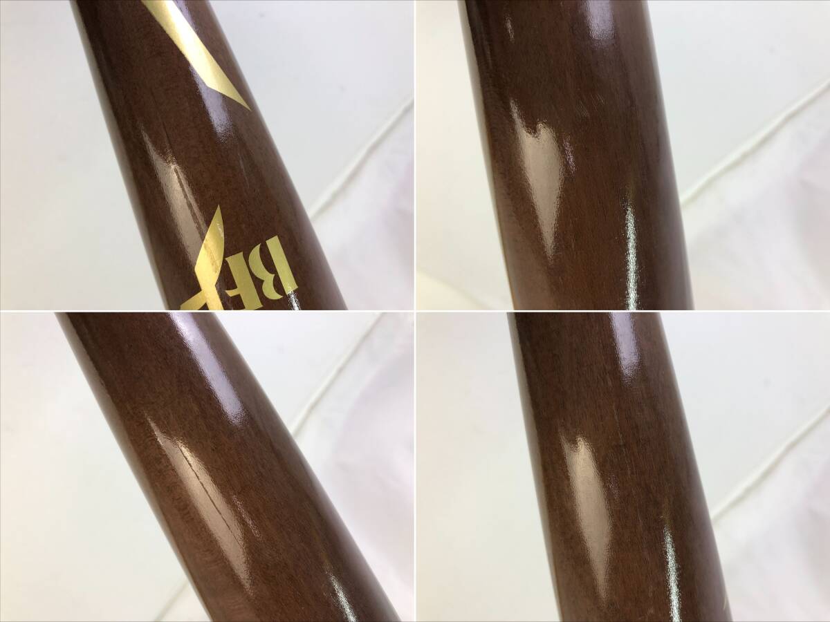 【0642】Mizuno ミズノ 硬式 木製バット プロフェッショナル 83cm コーヒーブラウン × ナチュラル KK 26 日本製 中古品の画像8