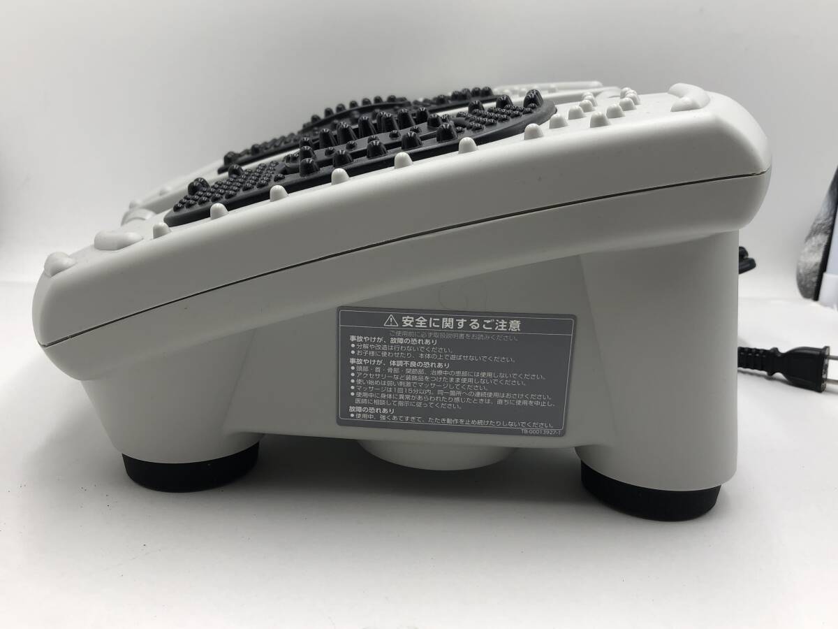 【0646】TWINBIRD フットタタキトントン 足裏マッサージャー EM-2705 ライトグレー ツインバード 中古品_画像3