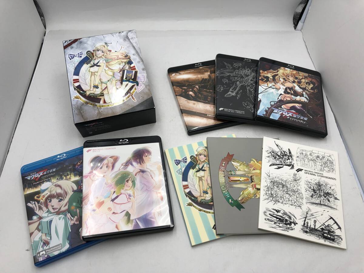 【1331】マクロスF 劇場版 DVD Blu-ray イツワリノウタヒメ ハイブリッドパック ゼントラ盛り など 中古品の画像1