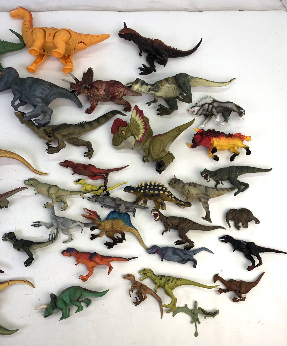【1130】恐竜 おもちゃ 他 約13㎏まとめ シュライヒ ジュラシックワールド 他 動作未確認 ジャンク品 の画像6
