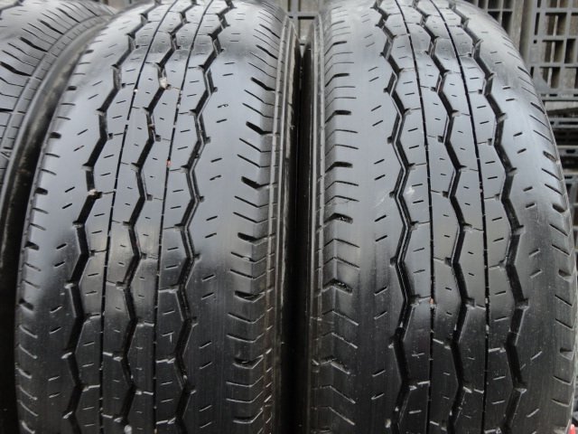 ☆3473 美品9分山 ブリヂストン エコピア RD-613 195/80R15 107/105LLT 4本 2019年製_画像3