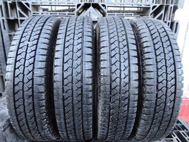 ●6440 ほぼ新品 ブリヂストン VL1 145R12 LT 6PR 4本 2016年製_画像1