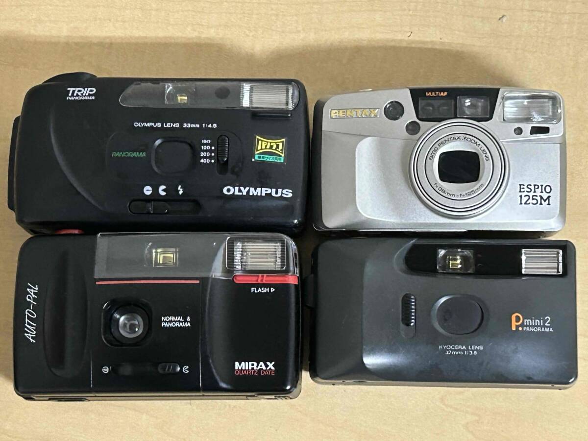 フィルムカメラ 12個レンズ2個 まとめ売り ジャンク Canon OLYMPUS FUJI KOMURAなどの画像10