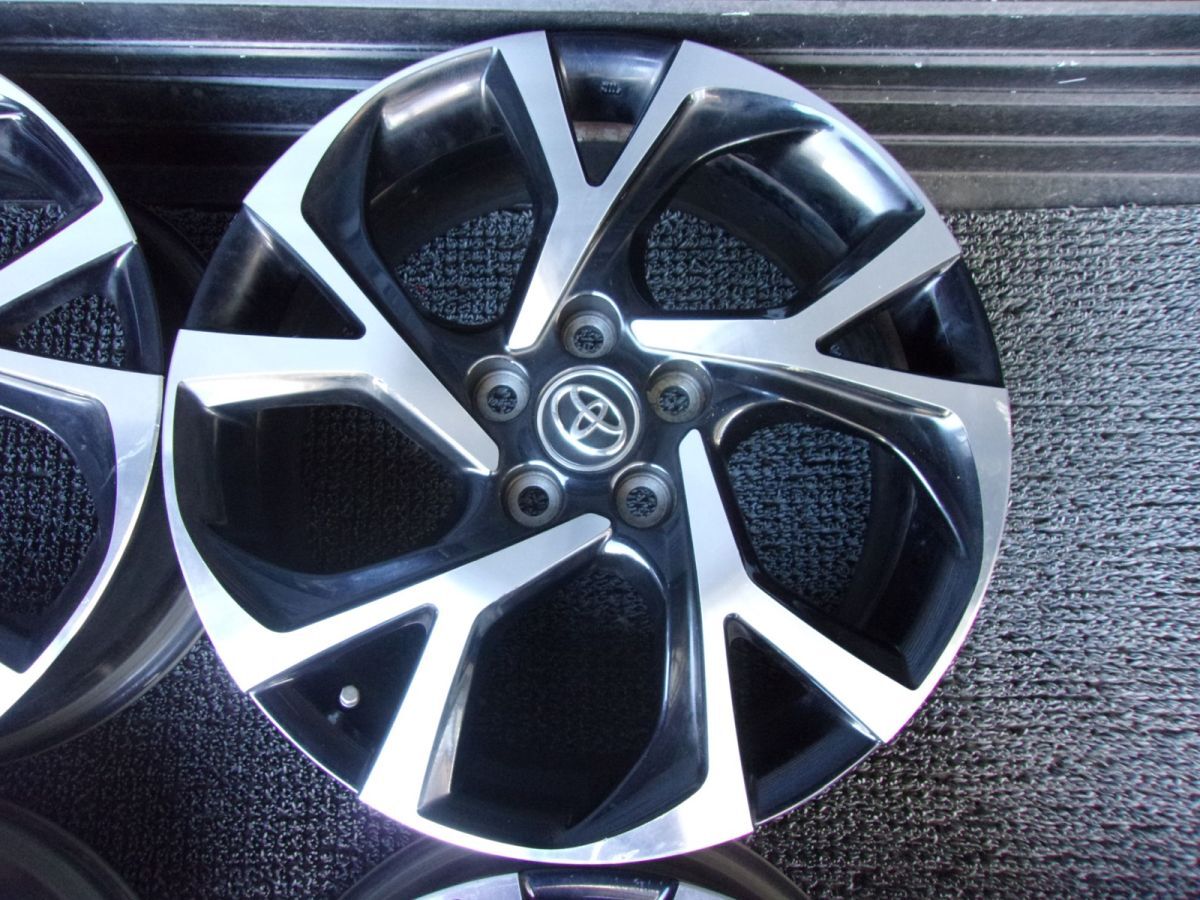 ★激安!★NGX10 CH-R CHR 純正 18インチホイール 7J+50 5穴 PCD114.3 4本 NGX50 ZYX10 等 / 4R4-794_画像3