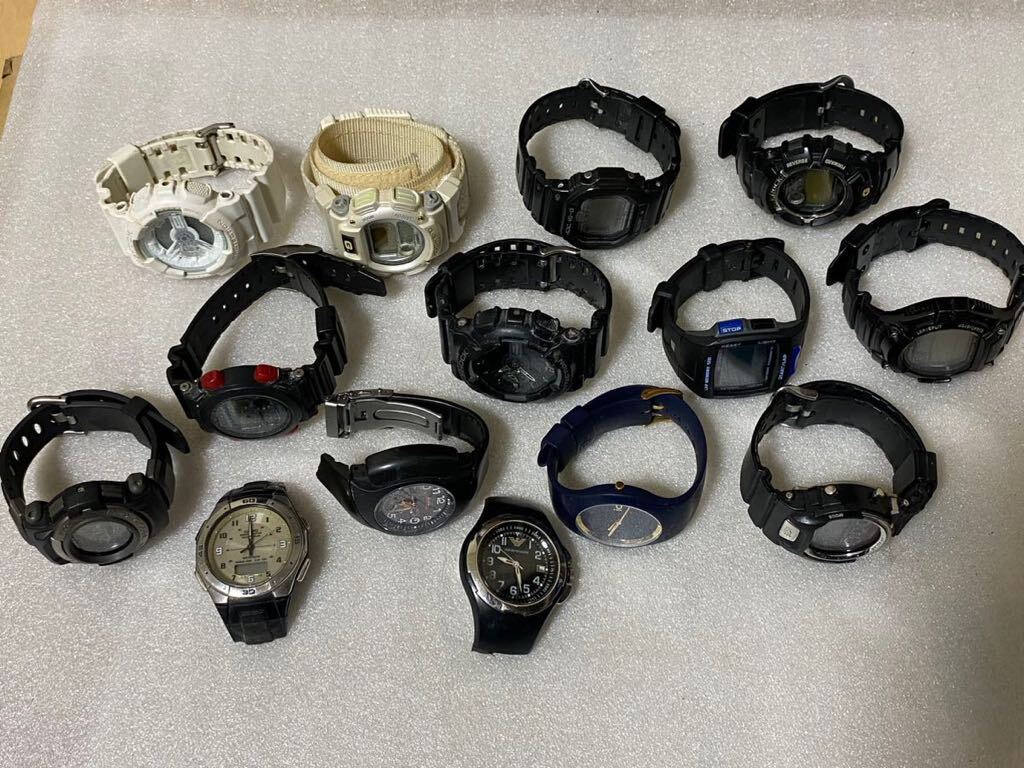 腕時計 G-SHOCK CASIO カシオ 色々まとめ14個中古品ジャンク現状品の画像1