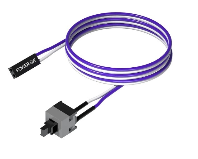 マザーボード ブザーユニット ビープスピーカー3個 Power Switch 紫色1個 新品 送料無料の画像5