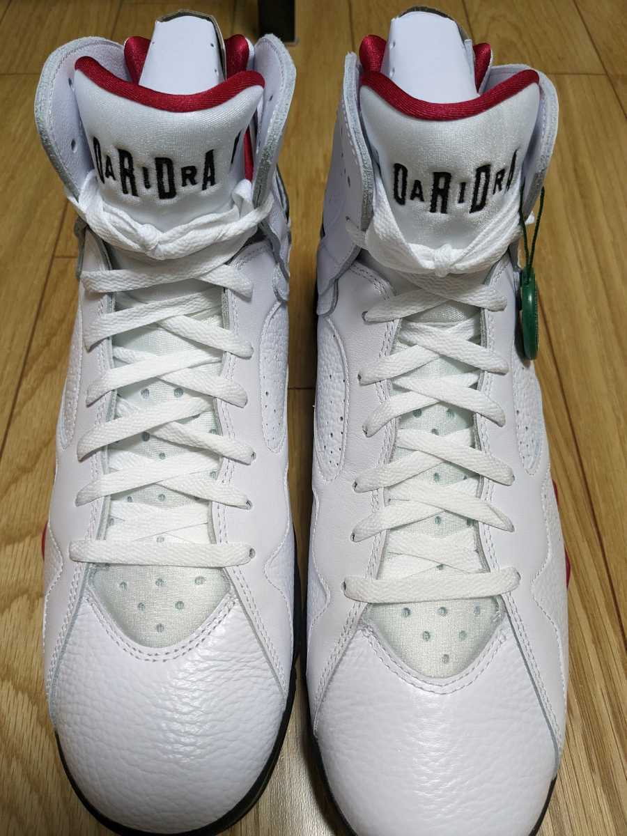 【日本未発売サイズ　新品】Jordan 7 Retro Cardinal (2022) エア ジョーダン 1 レトロ カーディナル サイズ13インチ、31センチ_画像1