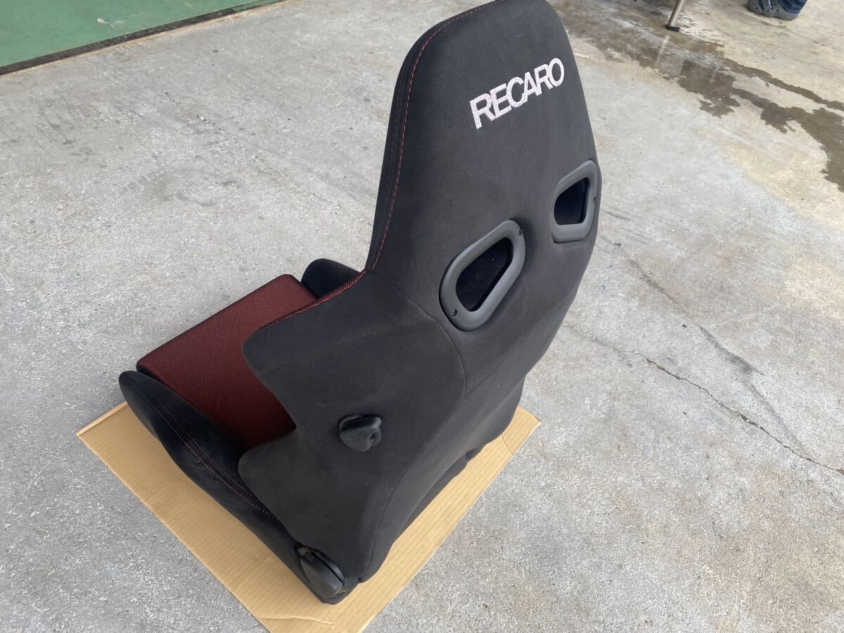 極美品 使用期間短い RECARO レカロ SR-6 GK100S RD/BK バケットシート セミバケ 検 フルバケ SR-3 SR-7 ZC33S JB23 JZX100 スカイライン 2の画像7