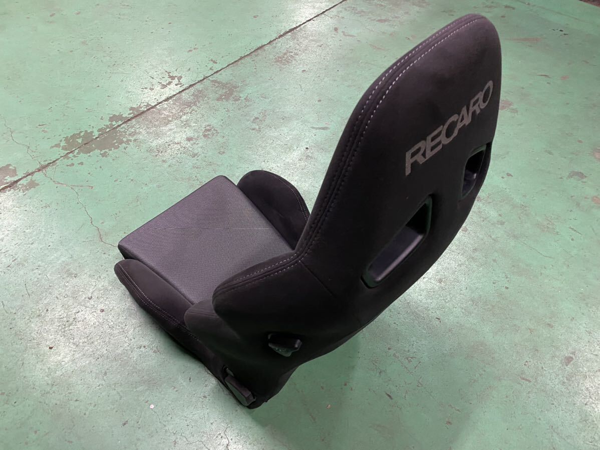 美品 使用期間短い RECARO レカロ SR-7 SK100S ブラック 黒 バケットシート セミバケ フルバケ SR-3 SR-7 MR-S JB23 JZX100 スカイライン の画像7