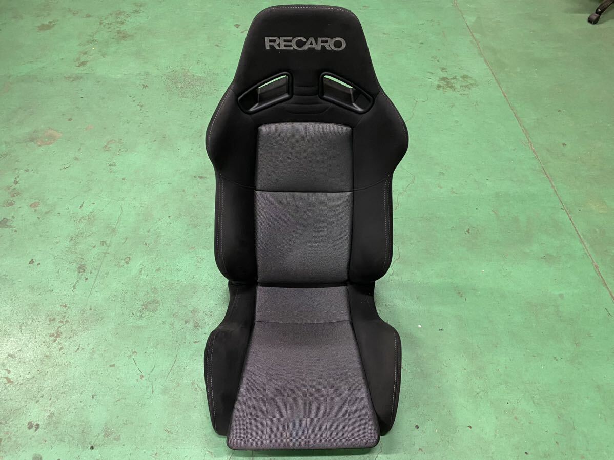 美品 使用期間短い RECARO レカロ SR-7 SK100S ブラック 黒 バケットシート セミバケ フルバケ SR-3 SR-7 MR-S JB23 JZX100 スカイライン の画像1