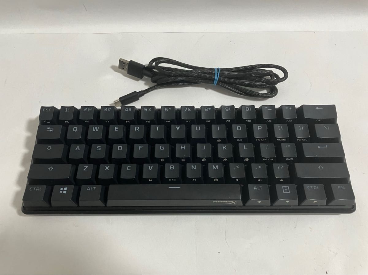 HyperX  ゲーミングキーボード 赤軸 Alloy Origins 60 小型キーボード RGB US配列