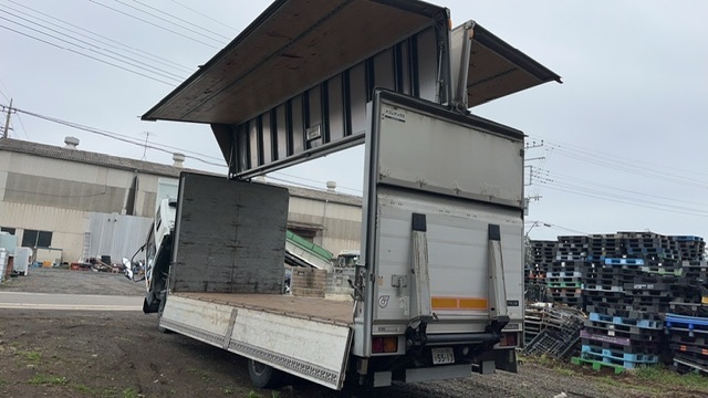  Heisei era 16 year Isuzu Forward wing, with power gate ., vehicle inspection "shaken" attaching (. peace 6 year 10 month till ), back monitor,ETC attaching,NOX.PM conformity car, engine condition 