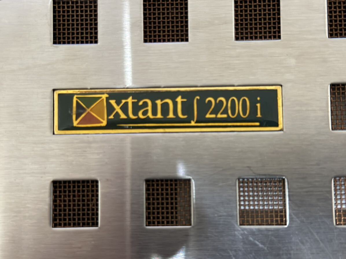 Xtant 2200i アナログＡ級アンプ オーバーホール品_画像2