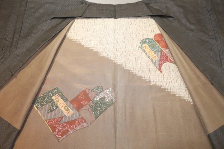 壱土2156 すべて本絹の男の羽織５着セットК村山大島・泥藍大島・米琉紬・米澤紬 サイズいろいろですが着用可能なものもあります