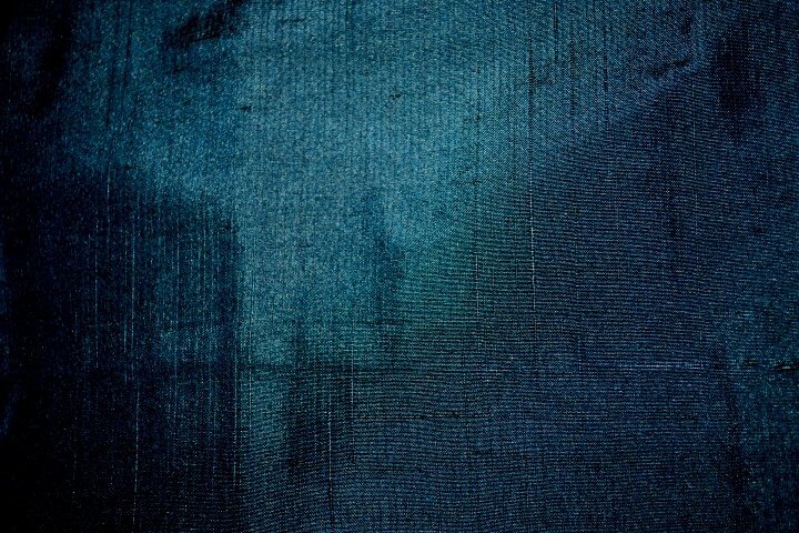 . month 2189ps.@ silk Yonezawa .... pongee man kimono feather woven .69 height 146К Indigo blue green *.. door color present-day thing not yet have on 