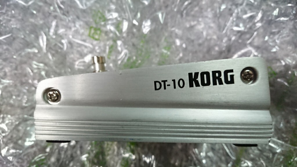 【中古 】★KORG コルグ デジタルチューナー フロアタイプ エレキギター/ベース用 DT-10 ★の画像4