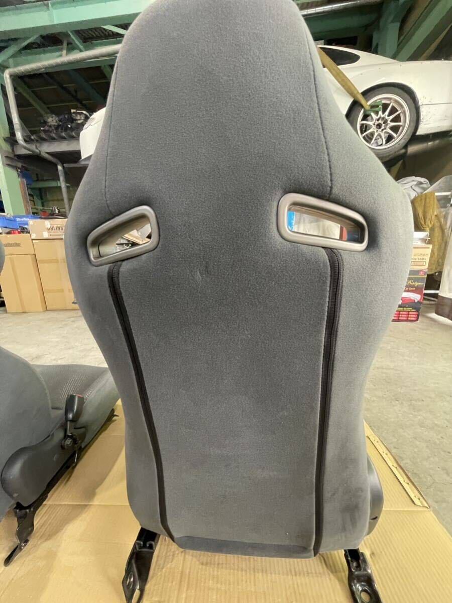 希少！BNR34 前期 純正シート R34 GT-R スカイライン 運転席、助手席セット シートレール付き レカロ RECARO セミバケットNISMOの画像2