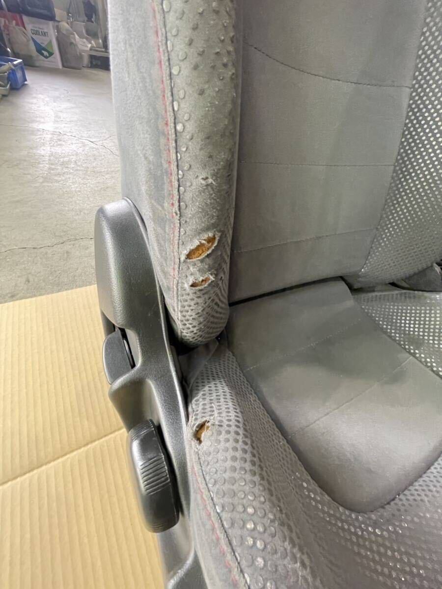 希少！BNR34 前期 純正シート R34 GT-R スカイライン 運転席、助手席セット シートレール付き レカロ RECARO セミバケットNISMOの画像8