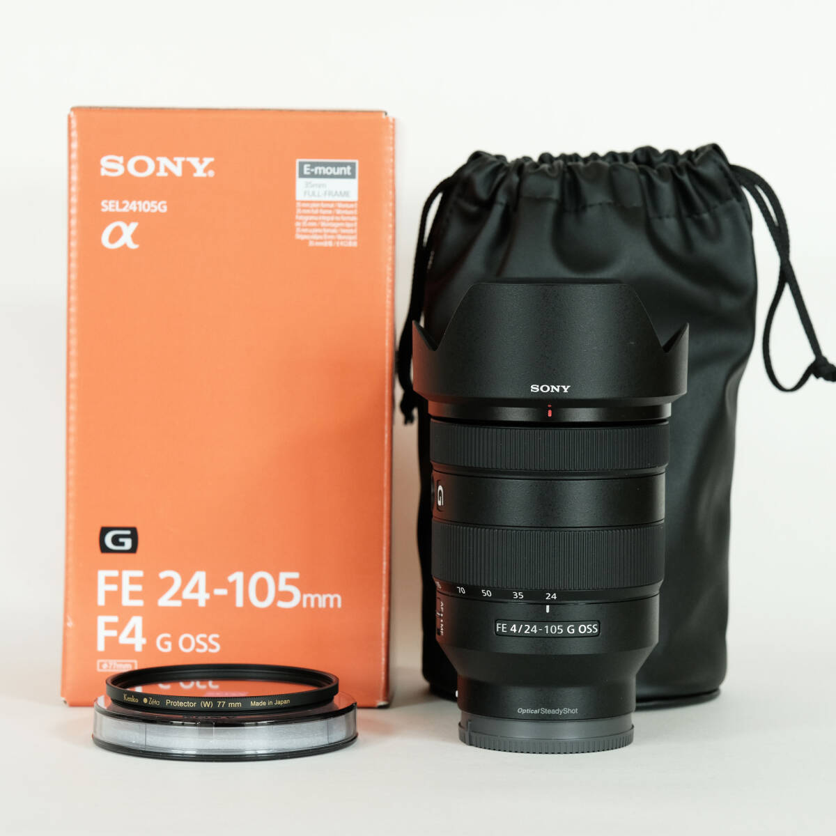 [美品｜高級フィルター付] SONY FE 24-105mm F4 G OSS SEL24105G / ソニーEマウント / フルサイズ_画像1