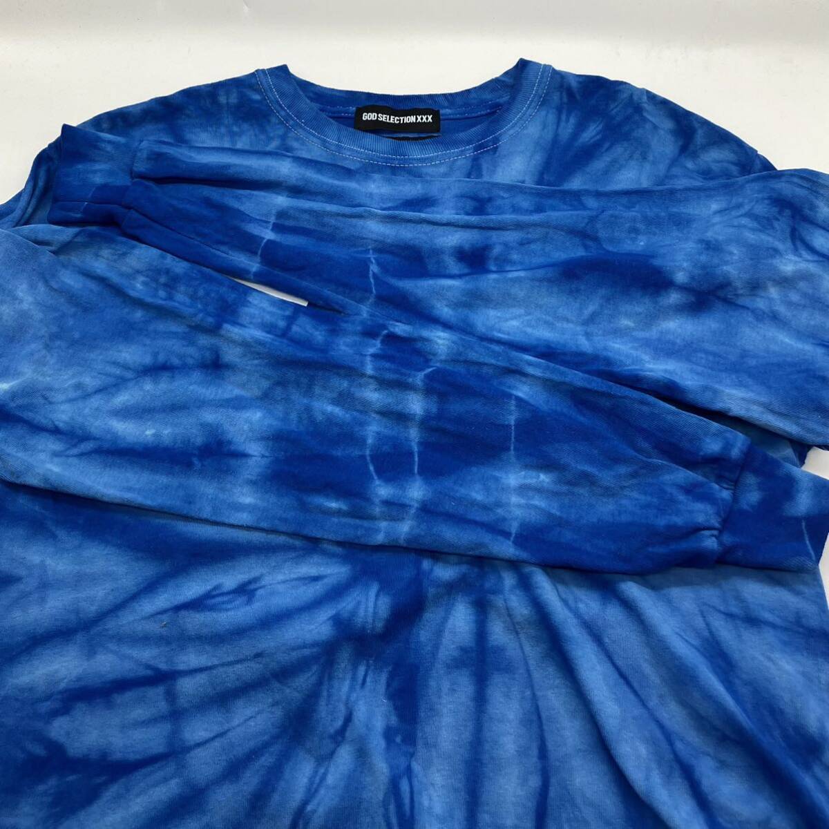 【M】GOD SELECTION XXX WIND AND SEA TIE-DYE Long Sleeve Tee ゴッド セレクション ウィンダンシー ロング スリーブ Tシャツ F511_画像4