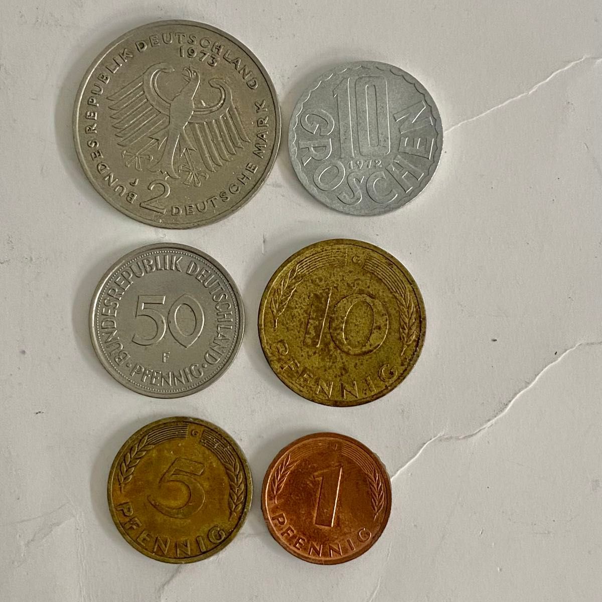 オーストリア　ドイツ コイン 硬貨 外国コイン 古銭