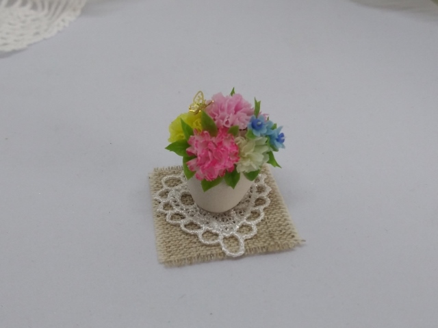 maco's miniature flower♪母の日☆カーネーションアレンジ♪の画像7