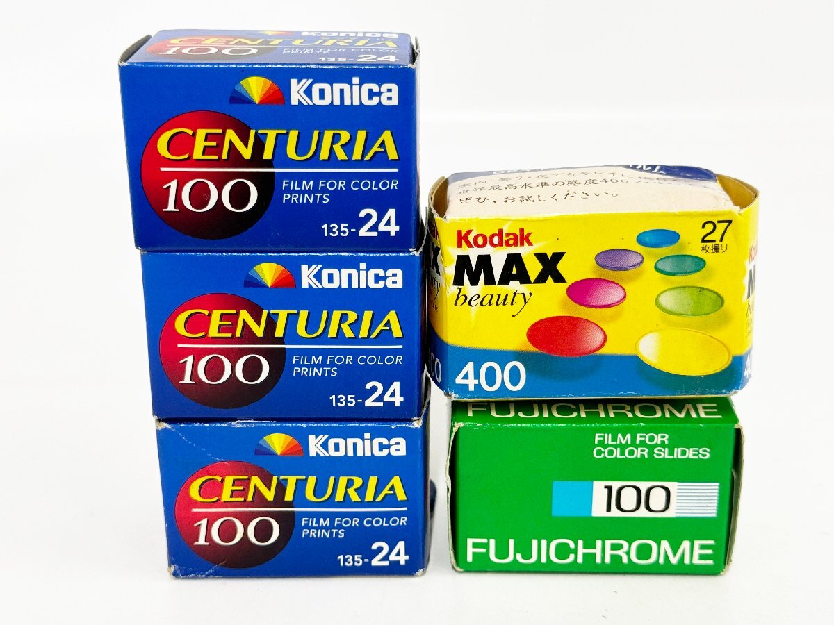 ★未使用★ 富士フィルム FUJICHROME 100 SUPERIA Venus 400 コニカ CENTURIA 100 etc.. 期限切れ 135フィルム まとめ売り 16542O17-12の画像2