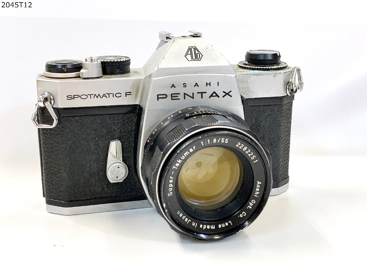 ★PENTAX ペンタックス SPF SPOTMATIC F Super-Takumar 1:1.8/55 一眼レフ フィルムカメラ ボディ レンズ 2045T12-7の画像1