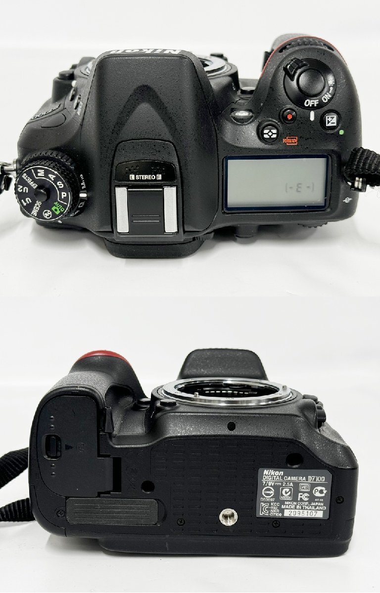 ★シャッターOK◎ Nikon ニコン D7100 DX VR AF-S NIKKOR 18-300mm 1:3.5-6.3G ED 一眼レフ デジタルカメラ ボディ レンズ 16419O12-11の画像3