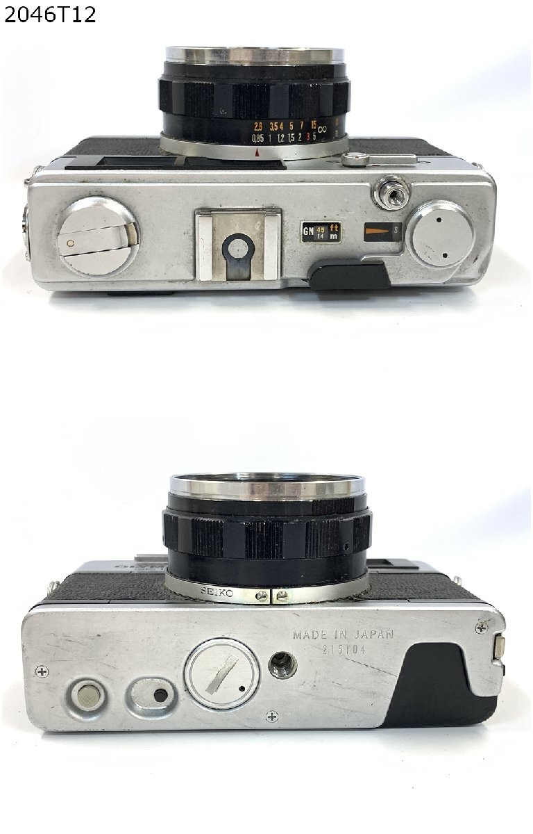 ★OLYMPUS オリンパス 35 DC F.ZUIKO 1:1.7 f=40mm レンジファインダー フィルムカメラ 2046T12-7の画像3