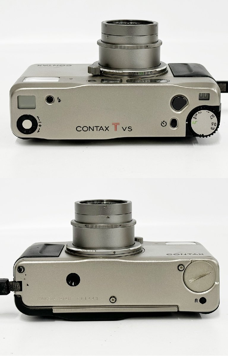 ★CONTAX コンタックス T VS Carl Zeiss Vario Sonnar 3.5-6.5/28-56 T* コンパクトカメラ データバック 通電可能 ジャンク 16595O5-12の画像3