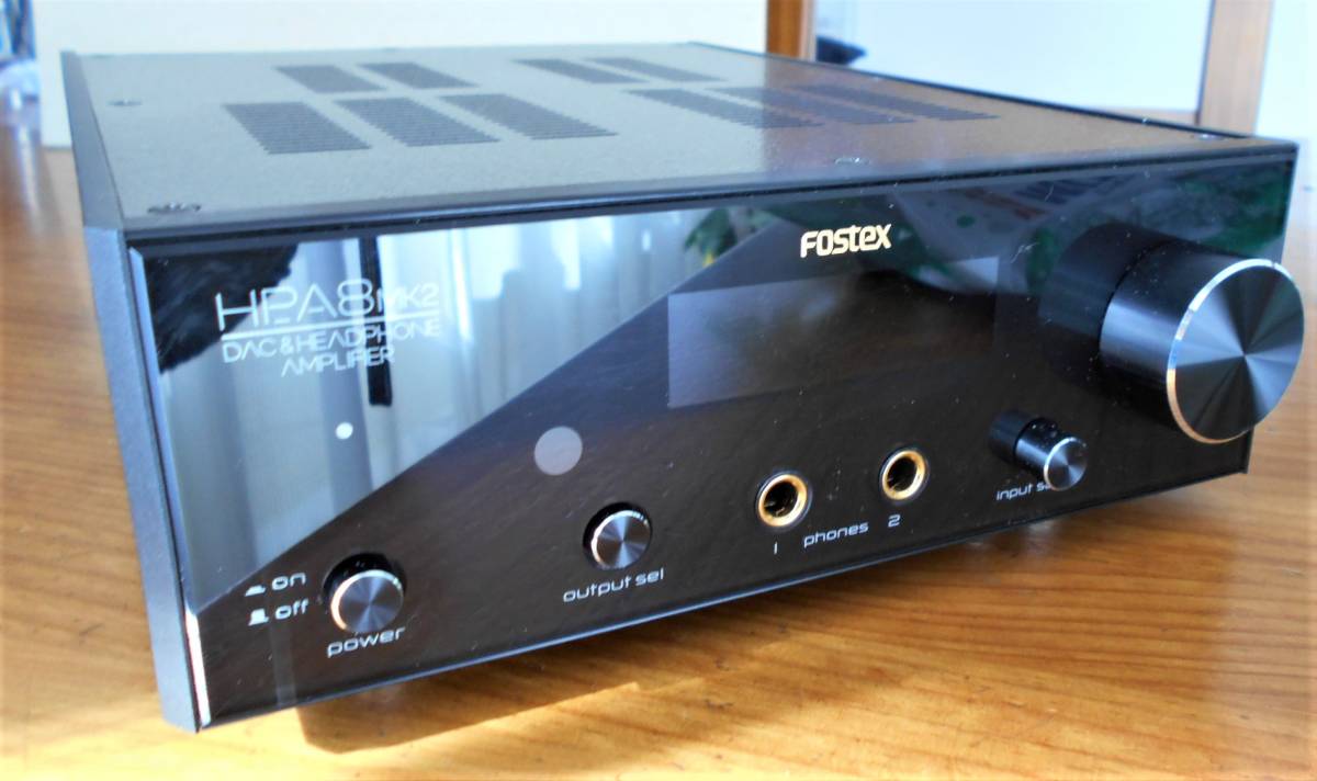 FOSTEX D/A converter & headphone amplifier HP-A8MK2