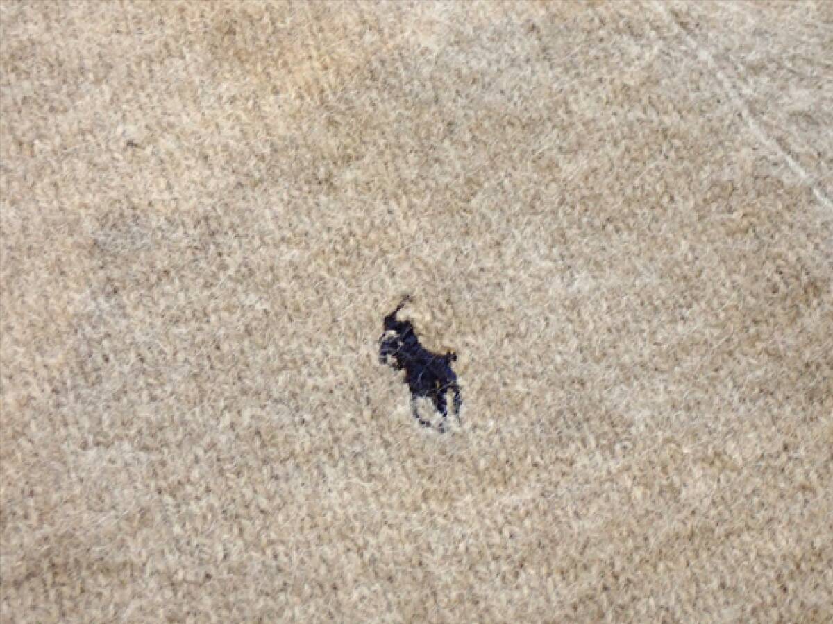 【RALPH LAUREN ラルフローレン】メンズセーターsize(M)100%WOOL☆状態良好☆の画像4