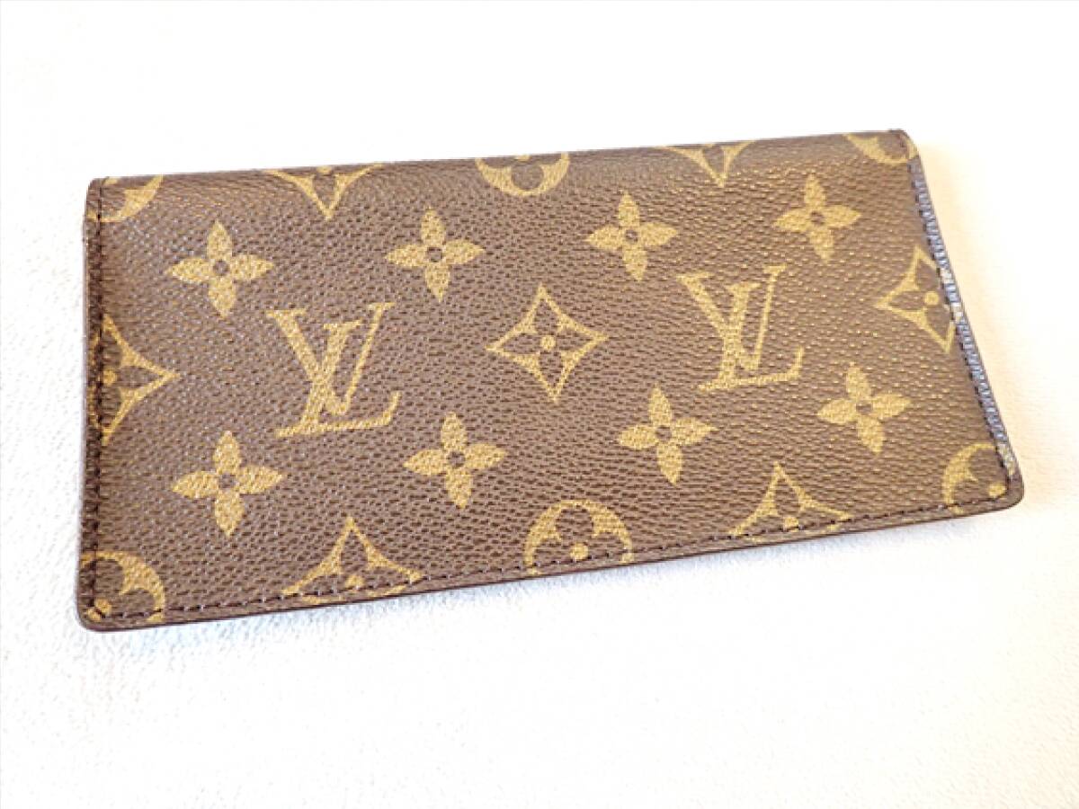 【LOUIS VUITTON ルイヴィトン】美品☆ビンテージモノグラム付属のお札入れ☆本物☆_画像1